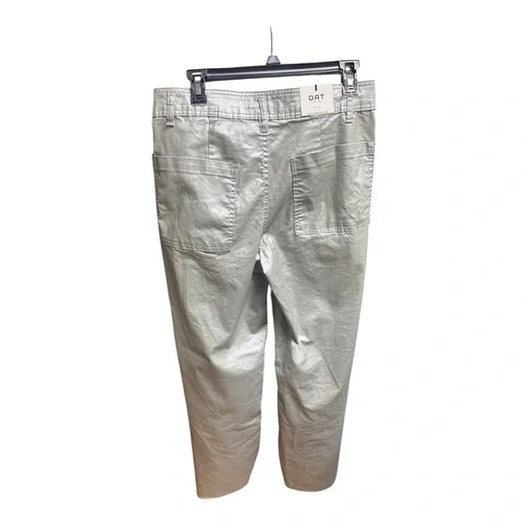 OAT New York Metallic Silver Pants - Picture 2 of 7